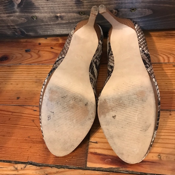Mossimo Snakeskin Heels Size 6 - Picture 6 of 7